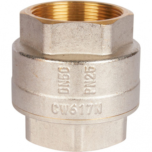 RVC-0001-000050 RVC-0001-000050 ROMMER 2" Клапан обратный пружинный муфтовый с металлическим седлом  фото на сайте Велес-СПМ