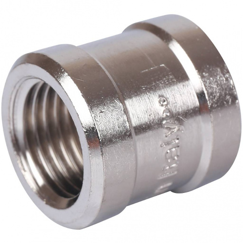 STOUT Муфта ВВ никелированная 1/4" фото на сайте Велес-СПМ