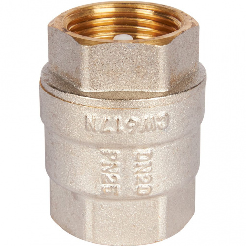 RVC-0002-000020 RVC-0002-000020 ROMMER 3/4" Клапан обратный пружинный муфтовый с пластиковым седлом  фото на сайте Велес-СПМ