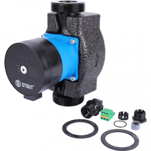 SPC-0003-3280180 STOUT Насос циркуляционный mini pro 32/80-180  фото на сайте Велес-СПМ