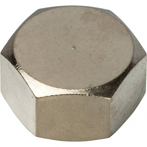 STOUT Заглушка ВР никелированная 3/8" фото на сайте Велес-СПМ