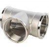 SFT-0020-000112 STOUT Тройник ВВ никелированный 1 1/2"  фото на сайте Велес-СПМ