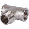 SFT-0065-343434 STOUT Тройник ВНВ никелированный 3/4"х3/4"х3/4"  фото на сайте Велес-СПМ
