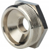 SFT-0029-011212 STOUT Футорка никелированная 1 1/2"х1/2"  фото на сайте Велес-СПМ